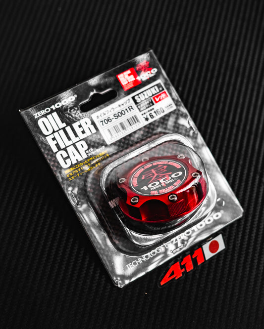 Zero1000 Oil Filler Cap - Red