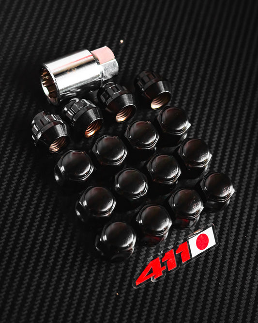 Mugen Wheel Nut & Lock Set 16 pcs - Short Type